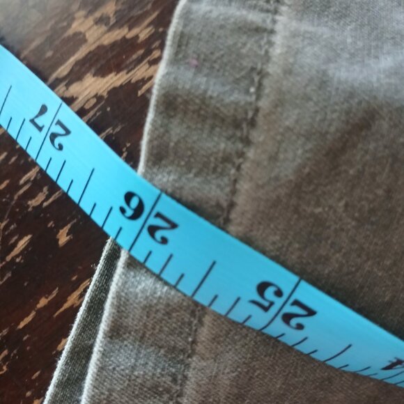 Knot Sisters Denim Army Green Patriotic Native American Jacket Women's Large - Picture 5 of 8